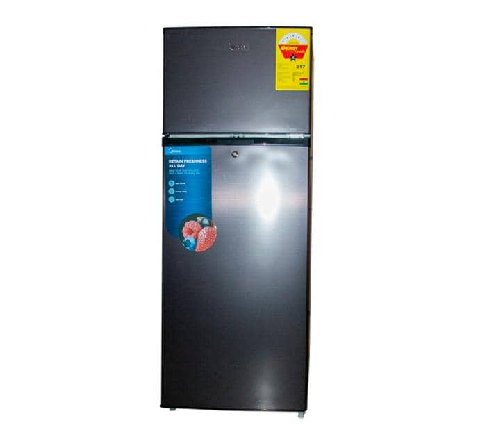 Midea 128Ltrs Double Door Top Mount Fridge