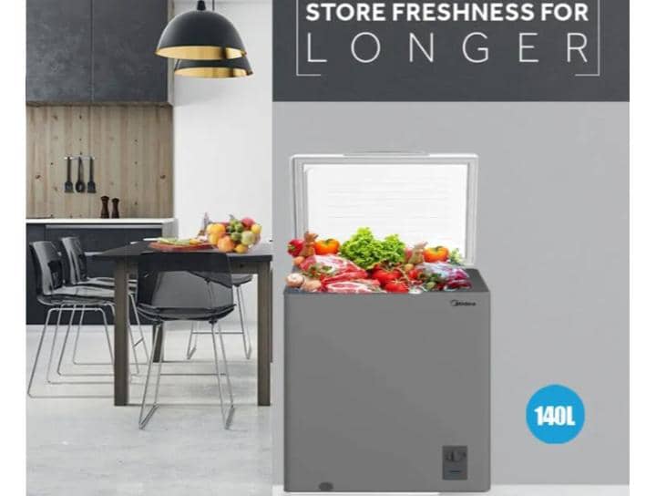 Midea 142Ltrs Chest Freezer