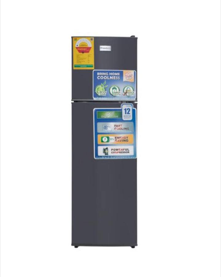 NASCO 98L TOP MOUNT FREEZER SILVER