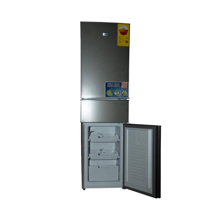 "Nasco 201L Bottom Freezer Refrigerator – Stylish, Spacious & Energy-Efficient