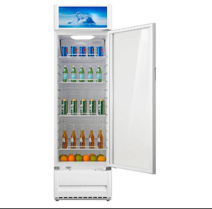 Midea 316Ltrs Single Door Display Fridge