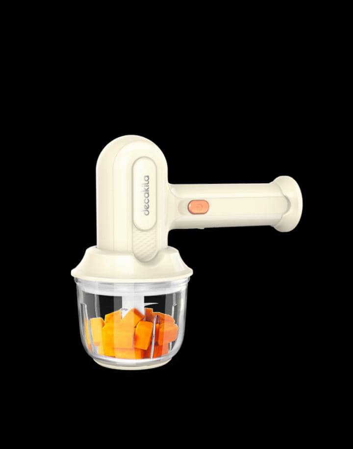 Decakila 25W 3-Speed Rechargeable Cordless Hand Mixer| 1500mAh Lithium Battery, 2pcs Whisk Sticks [KMMX019W]