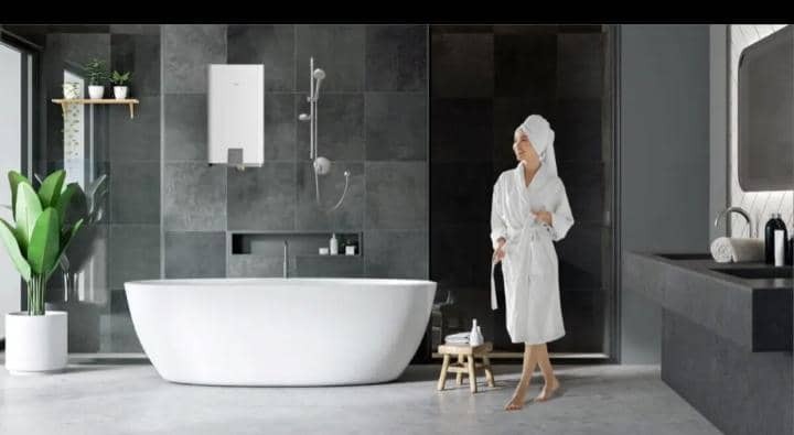 Midea 50L Horizontal Electric Water Heater| 2000W, Smart WiFi Control [D50-20ED6]