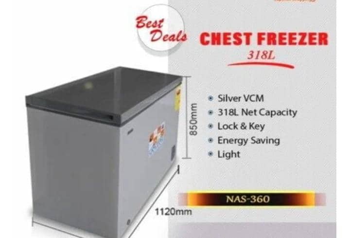 Nasco 320L Chest Freezer [NAS-360]